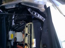 2013 TOYOTA PRIUS SILVER, V MODEL, 1.8L, AT.  Z24906